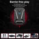 Wired Mechanical Backlight Keyboard RGB Mouse Converter Combo Set for PS4/PS5