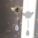 DIY 5D Diamond Painting Rainbow Maker Wind Chime Light Catcher Decor (Bee) Newly