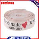 5 Yards Love Pattern Ribbon Fashion Label Keywords Craft DIY Bowknot Accessories