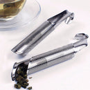 Metal Portable Stainless Steel Pipe Shape Tea Strainer Tea Filter Infuser