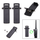 2Pcs Walkie Talkie Spare Back Belt Clip for Baofeng 2-way Radio UV5R Newly