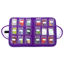 18 Pocket Diamond Painting Drill Storage Handbag DIY Mosaic Bags (Purple) Newly