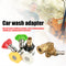 5pcs Spray Nozzle Tips 1/4 with Pivoting Coupler Pressure Washer Accessories Kit