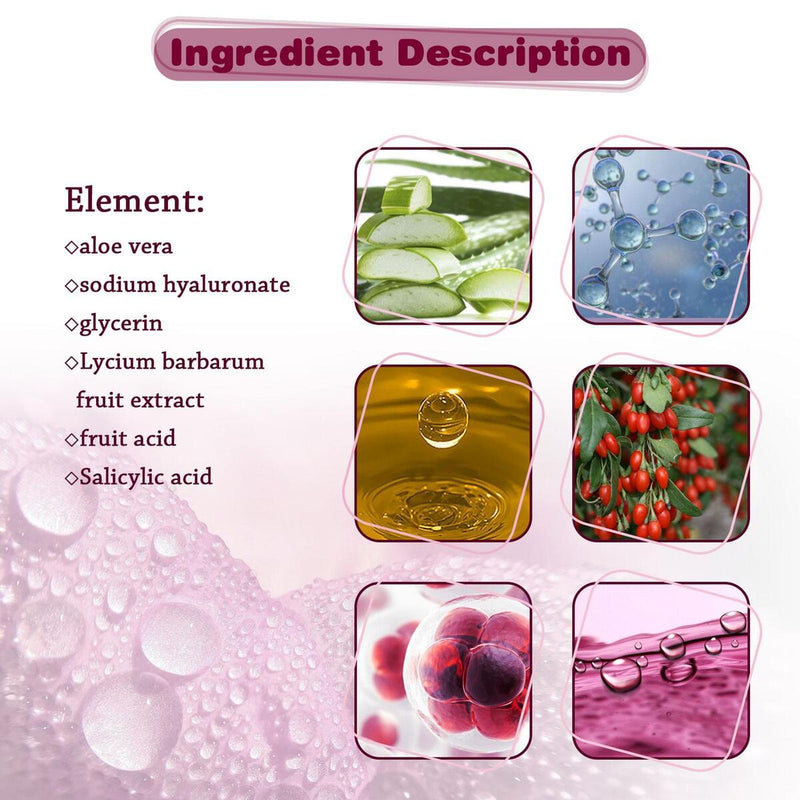 Fruit Acid Essence Granules Active Lotion Shrink Pore Facial Essence_