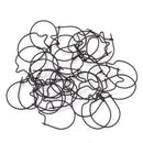 20x Carp Fishing Maggot Clips Earthworm Clip Hair Rig Worm Holder Fishing Tackle