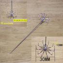 10pcs Double-Layer Umbrella Squid Hooks Glow in Dark Octopus Hook (3 Size) Newly