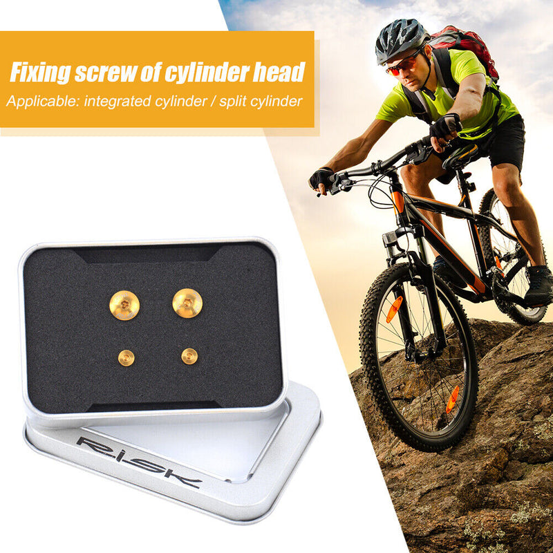 RISK Bike Hydraulic Disc Brake Bolt Split Integrated Cylinder Lever Fixed Screws