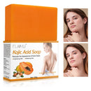 Papaya Kojic Acid Soap Deep Cleansing Softening Cuticle Lightening Melanin{