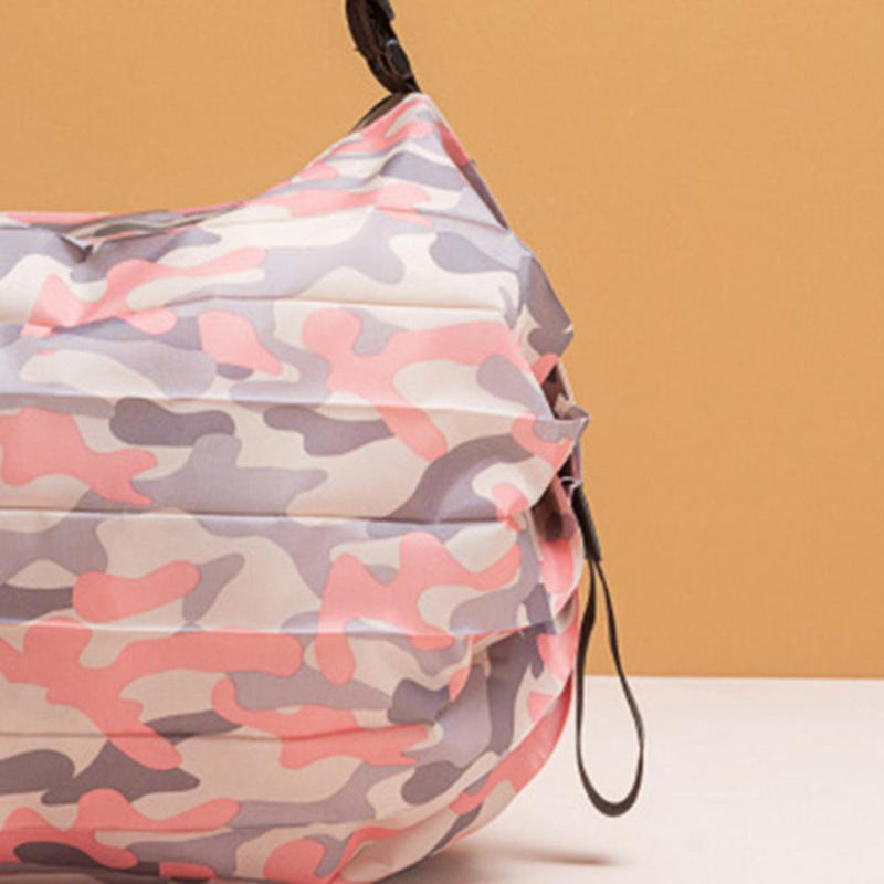 Waterproof Folding Eco-Friendly Shopping Travel Portable Grocery Bag (B)