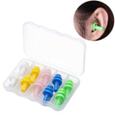 Soft Washable Waterproof Noise Silicone Earplugs Sleep Ear Plugs Ear Plugs