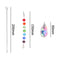 5D Diamond Painting Hanging Wind Chime Home Bedroom Party Rainbow Art Decoration