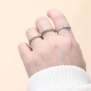 Jewelry Accessories Lovely Lucky Cat Chinese Characters Knuckle Ring Open Ring