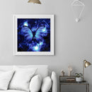 Butterfly Oil Paint By Numbers Kit DIY Acrylic Painting Canvas Frameless Picture