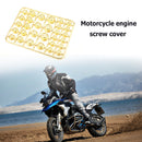 30pcs/Set Motorcycle Screw Cap Cover Car Bicycle Accessories for Motor Scoote