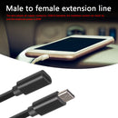 Type-C Male to Female Extension Cable 480Mbps USB C Power Supply Charging Wire