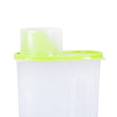 Pet Food Store Bucket Dried Grains Tank Cat Food Storage Container (Green)