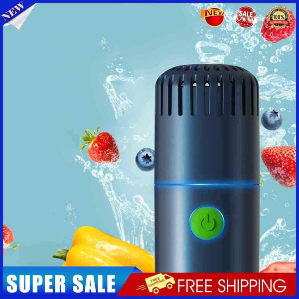 Fruit Vegetable Washing Machine Automatic USB Cleaning Rice Meat Food Purifier