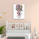 Diamond Painting 5D Full Round Drill Mosaic DIY Color Dreamcatcher Kit Art Decor