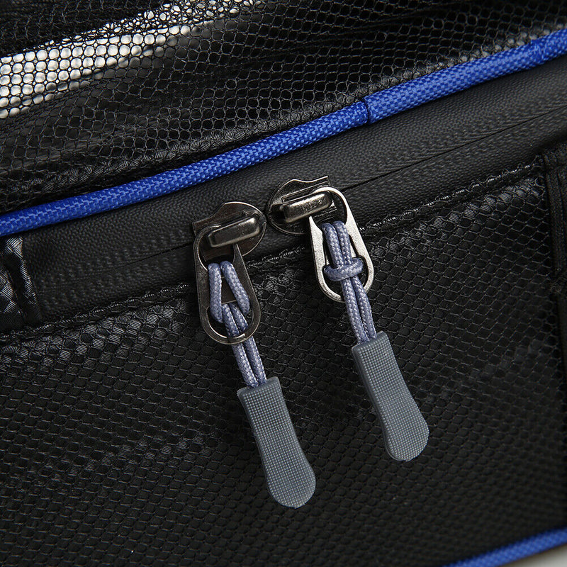 Reflective Bike Cycling Saddle Bag Water Bottle Seatpost Tail Pouch (Blue) Newly