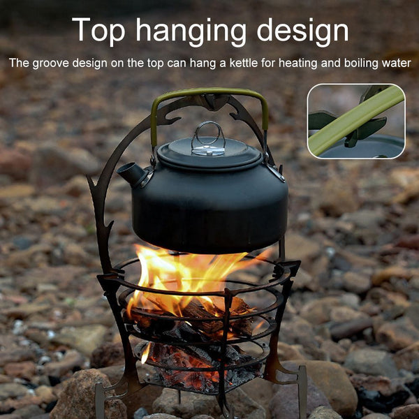 Detachable Outdoor Camping Fire Pit Wood Stoves Bonfire Stove Campfire Pit