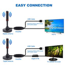HDTV HD Indoor Digital TV Antenna Outdoor Aerial Set F Male Connector for DTMB