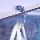Metal Foldable Bag Purse Hook Bag Hanger Purse Hook Handbag Holder Table Newly
