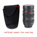 5PCS 3mm Thick Neoprene for DSLR Camera Lens Soft Protector Bag Bag Ca
