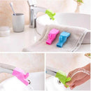 Vane Silicone Tap Filter Faucet Extender Water Nozzle Water-saving Extension
