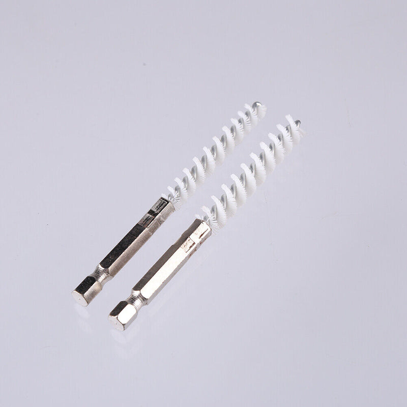 Portable Hex Shank Stainless Steel Wire Twisted Brush for Drill Impact Driv