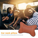 Universal Car Elastic Headrest Automobile Seat Neck Support Pillow (Brown) Newly