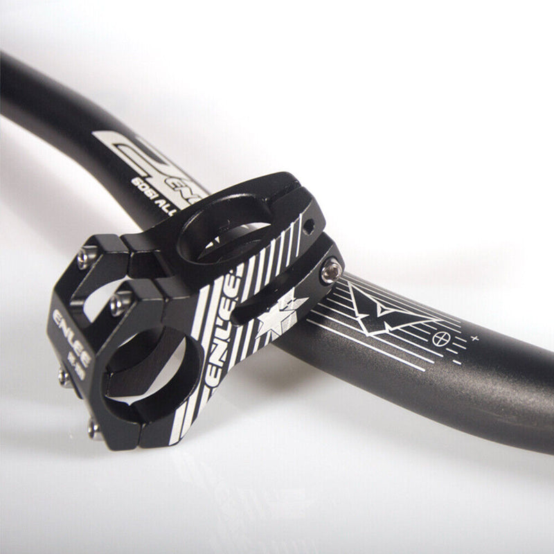 ENLEE 31.8mm Mountain Bicycle Stem Handlebar MTB Short Hollow Stem (Black) Newly