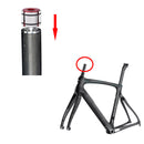 CANSUCC MTB Road Bike Headset Stem Top Cap Cover Plug Nut Screws (Black)