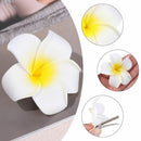 Hair Accessories Gift Hair Clip Beach Seaside Flower White Plumeria Hairpin