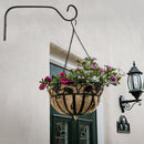 Metal Hanging Basket Wall Flower Pot Plant Hanger Hook Home Garden Balcony De