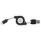 JUNERAIN USB-C-USB3.1 Retractable Cable for Data Sync, Charging Cable, 5