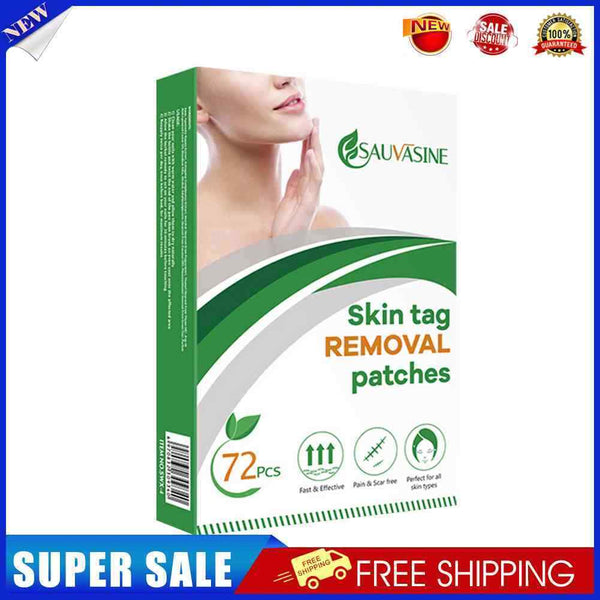 72pcs Warts Remover Skin Tags Pimple Hydrocolloid Gel Acne Plaster Patch