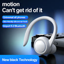 Single Hanging Ear Stereo Earbuds Waterproof Bluetooth-compatible TWS Headphones