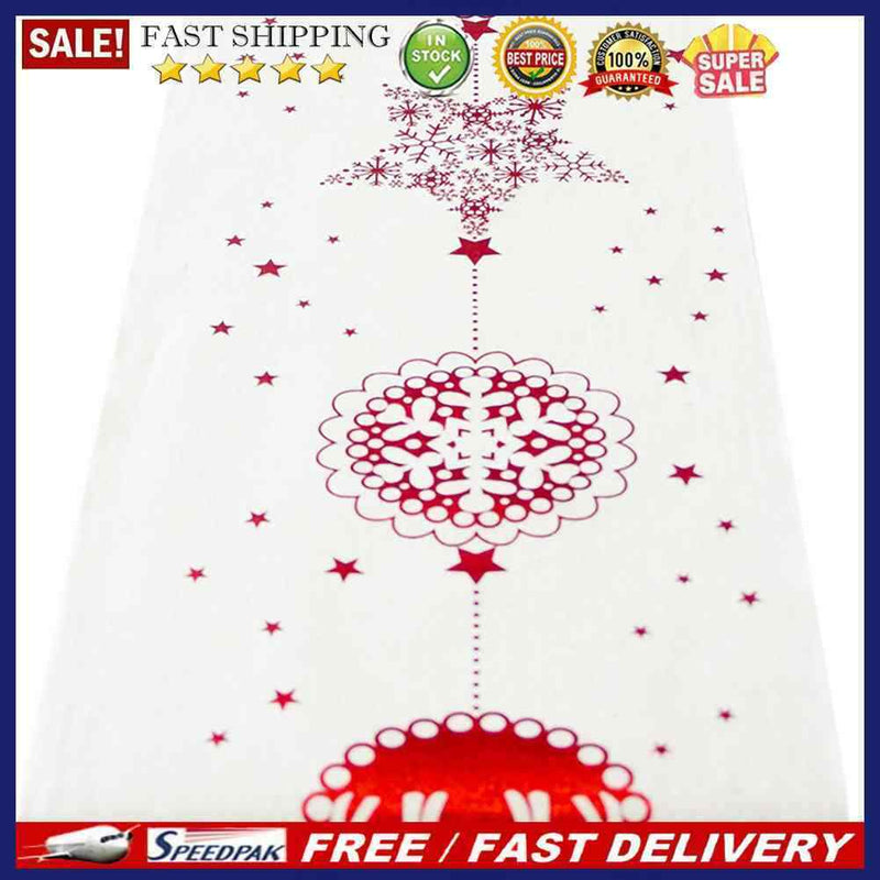 Festival Table Runner Table Flag Christmas Non-woven Tablecloth Rectangle Mat