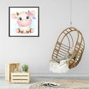 5D Full Round Diamond Painting Cartoon Animal DIY Mosaic Picture Decoration G