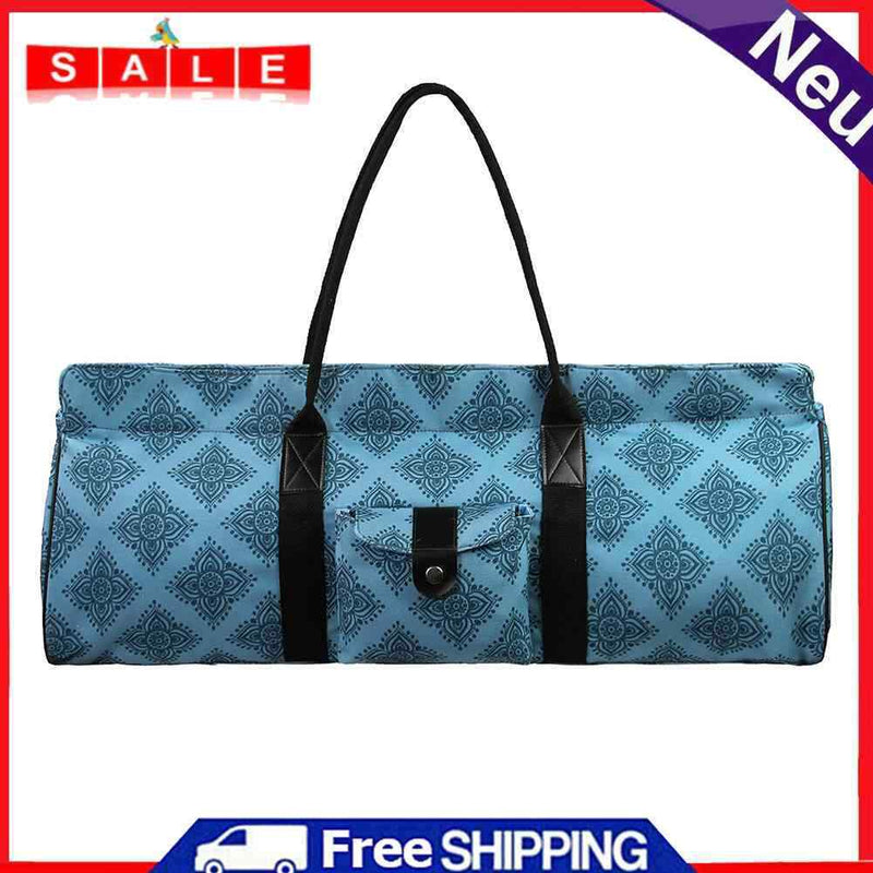 Canvas Gym Fitness Sport Yoga Mat Cover Bag Portable Pilates Pads Carrier Holder