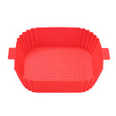 #A Silicone Air Fryers Mat Waterproof Reusable for Home Kitchen Oven Steamer Coo