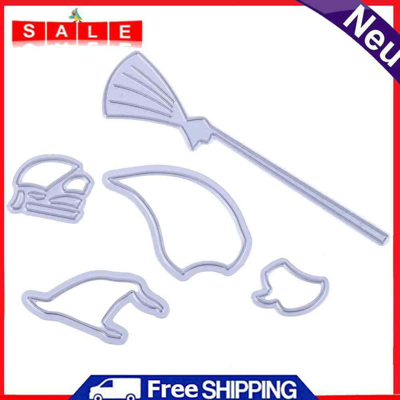 Snowvirtuos Witch DIY Metal Stencil Scrapbook Crafts Embroidery Cutting St