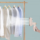 Mini Steam Iron Handheld Wet Dry Portable Garment Steamer (EU Light Pink)