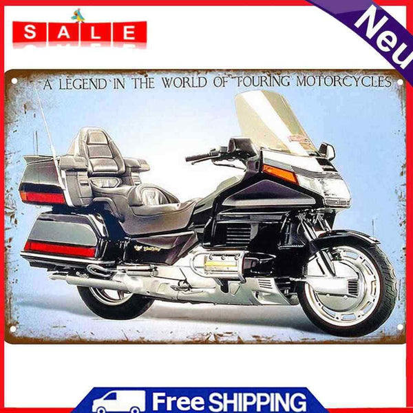 Motorcycle Plate Metal Tin Sign Plate for Bar Pub Club Cafe Garage Home Decor