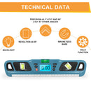 Digital Magnetic Base Level Slope Inclinometer Electric Angle Finder (Blue)
