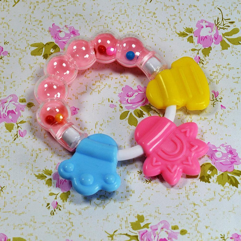 Cartoon Baby Toys Bed bell Rattles Musical instruments Child Baby Shaker Newly