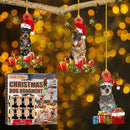 Party Supplies Xmas Christmas Tree Ornaments Cute Puppy Hanging Pendant Holiday