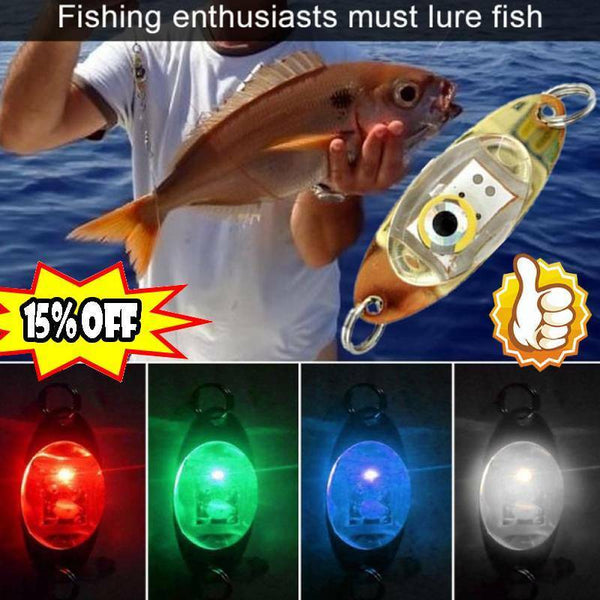 400xLED Deep Drop Sea Underwater Fishing Light Squid Strobe Lure Lamp Flashing
