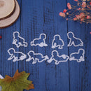 8pcs DIY Cutting Dies Stencils Scrapbook Embossing Craft Album Card Gifts-2