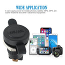 CS-049A1 Waterproof EU Car Cigarette Lighter Socket Outlet for 12-24V Car Marine